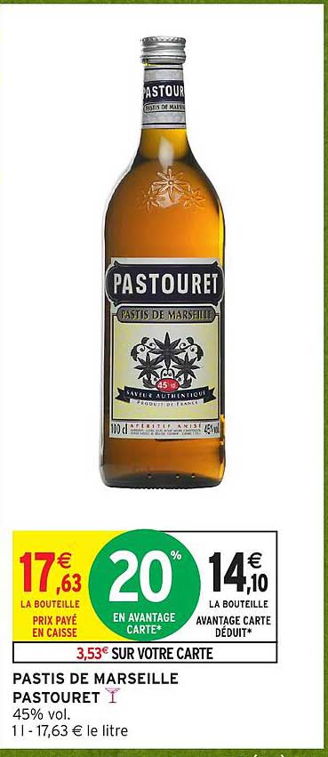 PASTIS DE MARSEILLE PASTOURET