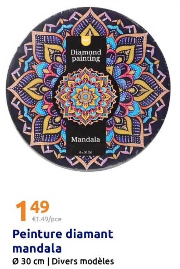 Peinture diamant mandala
