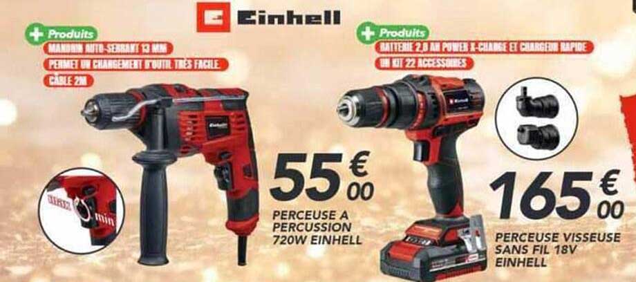 PERCEUSE A PERCUSSION 720W EINHELL