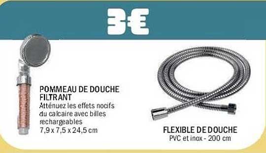 POMMEAU DE DOUCHE FILTRANT
