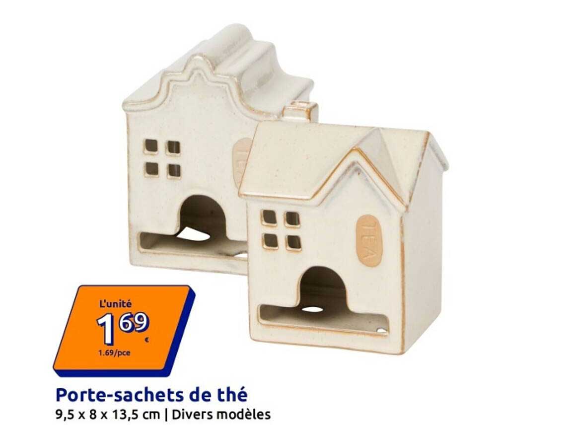 Porte-sachets de thé
