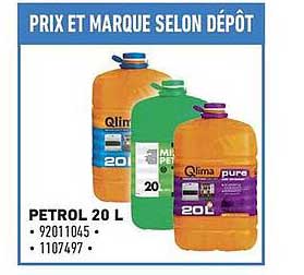 PRIX ET MARQUE SELON DÉPÔT