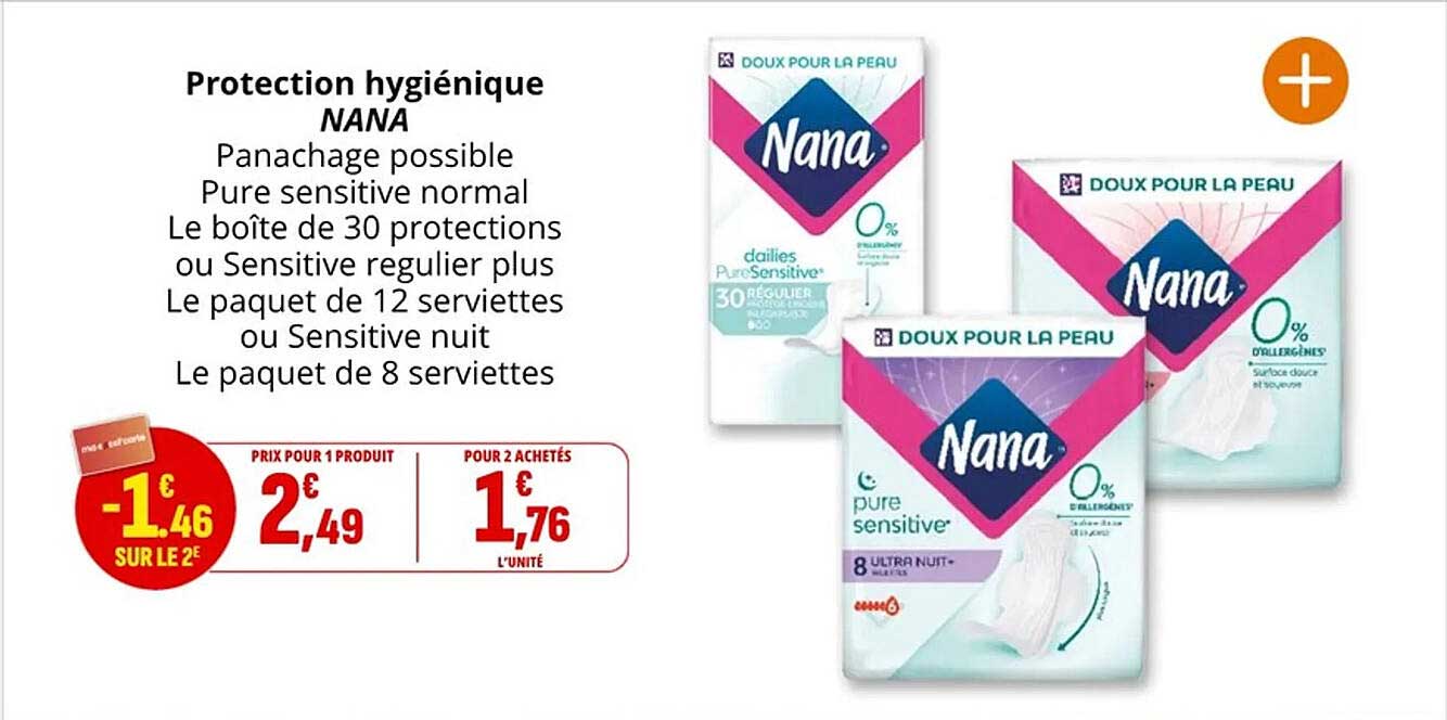 Protection hygiénique NANA