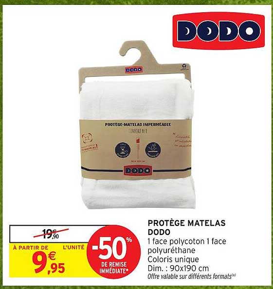 PROTÈGE MATELAS DODO