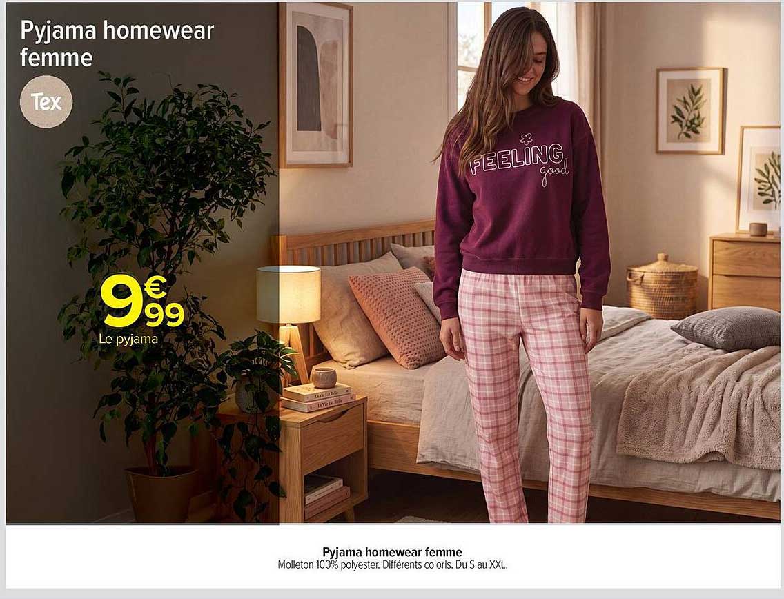 Pyjama homewear femme