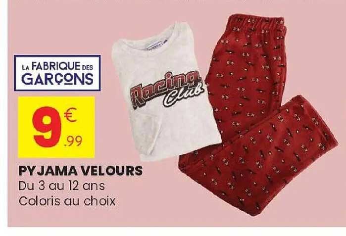 PYJAMA VELOURS