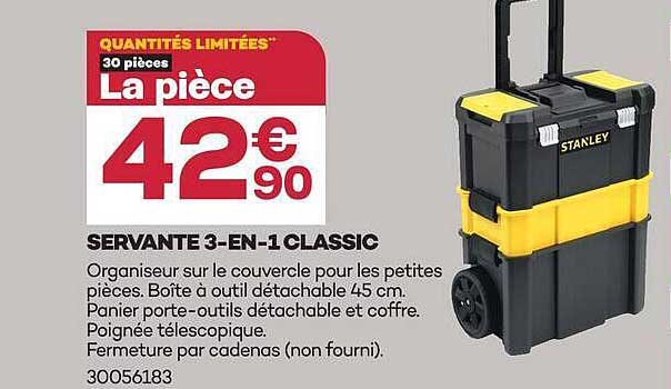 QUANTITÉS LIMITÉES* 30 pièces La pièce