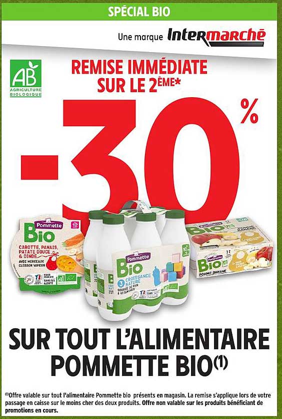 REMISE IMMÉDIATE SUR LE 2ÈME*