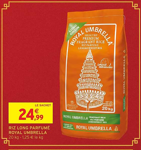 RIZ LONG PARFUMÉ ROYAL UMBRELLA
