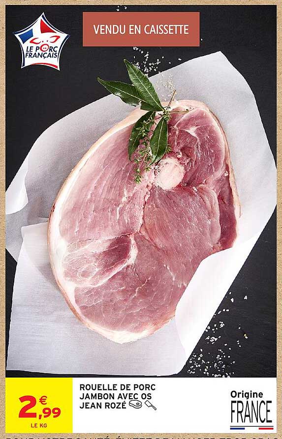 ROUELLE DE PORC JAMBON AVEC OS JEAN ROZÉ