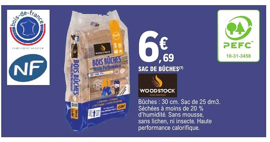 SAC DE BÛCHES(1)
