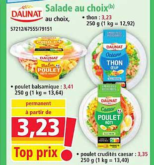 Salade au choix