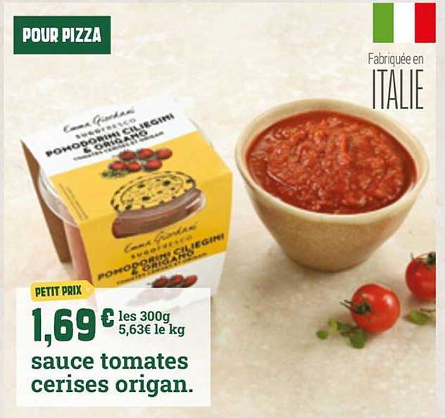 sauce tomates cerises origin.