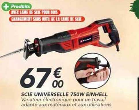 SCIE UNIVERSELLE 750W EINHELL