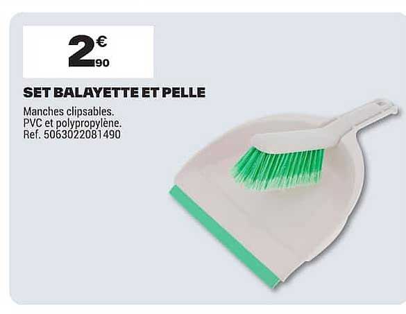 SET BALAYETTE ET PELLE