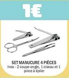 SET MANUCURE 4 PIÈCES