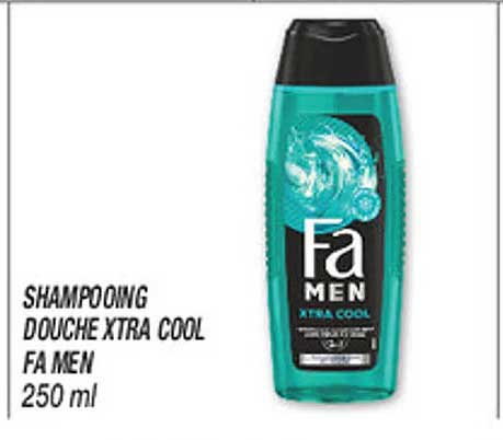 SHAMPOOING DOUCHE XTRA COOL FA MEN 250 ml