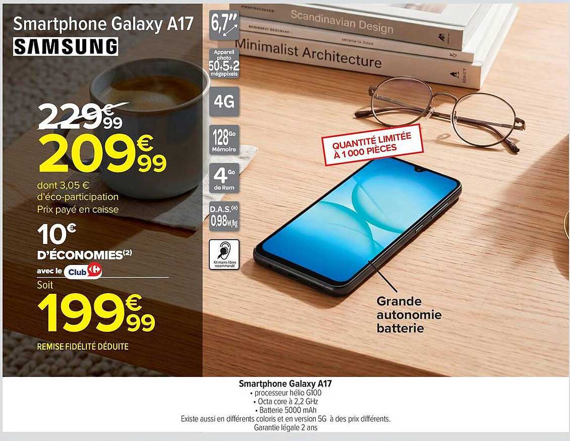 Smartphone Galaxy A17
