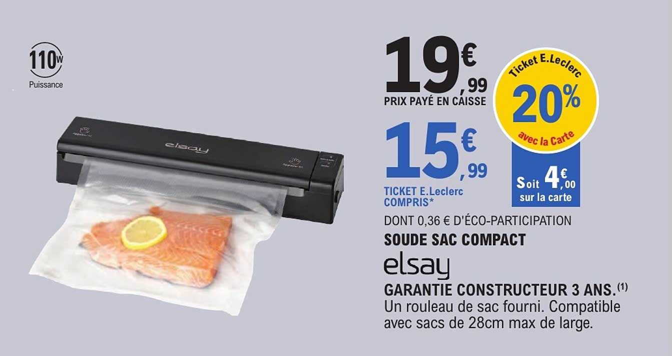 SOUDE SAC COMPACT elsay