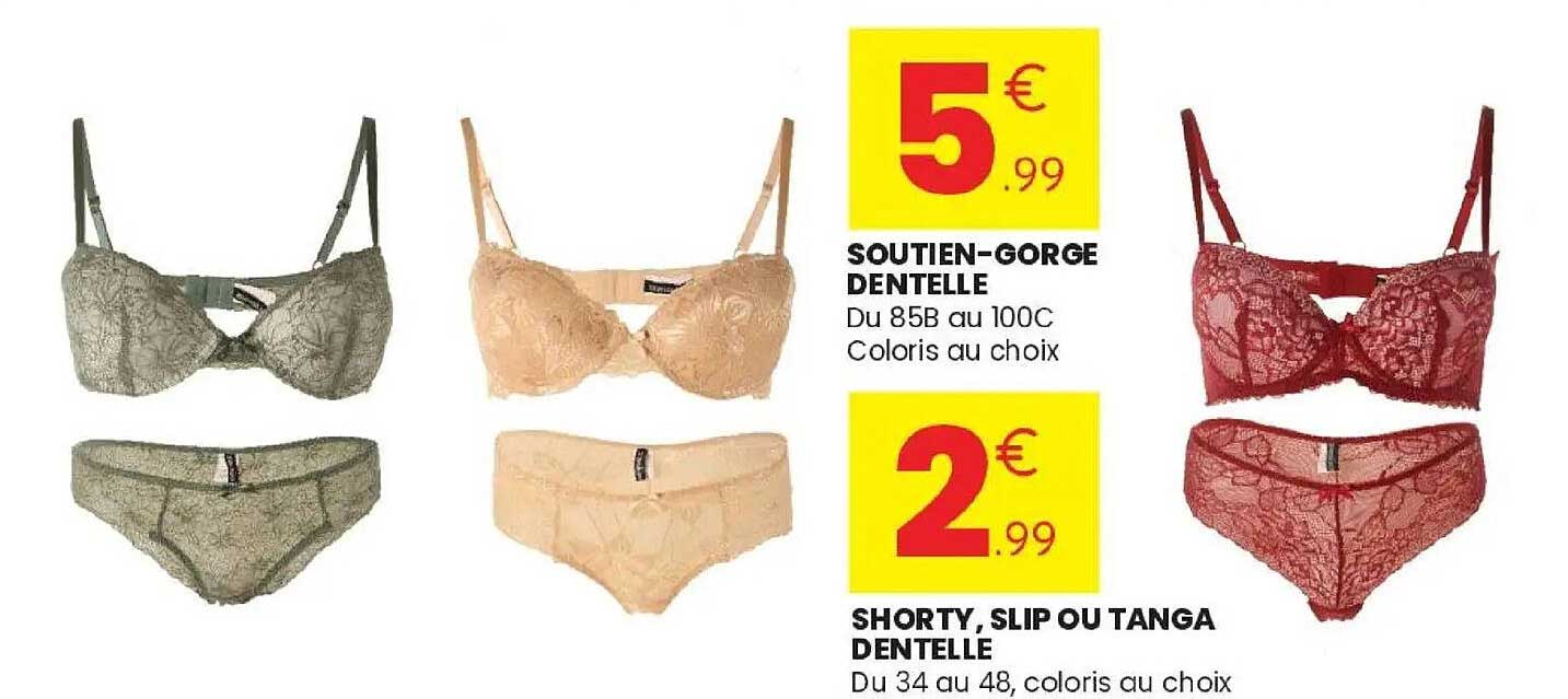 SOUTIEN-GORGE DENTELLE