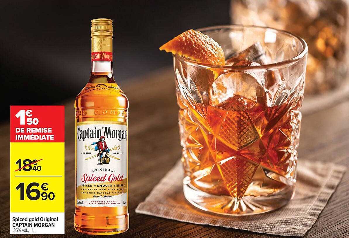 Spiced gold Original CAPTAIN MORGAN