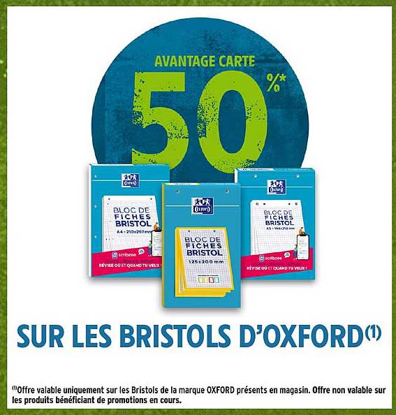 SUR LES BRISTOLS D’OXFORD