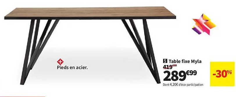Table fixe Myla