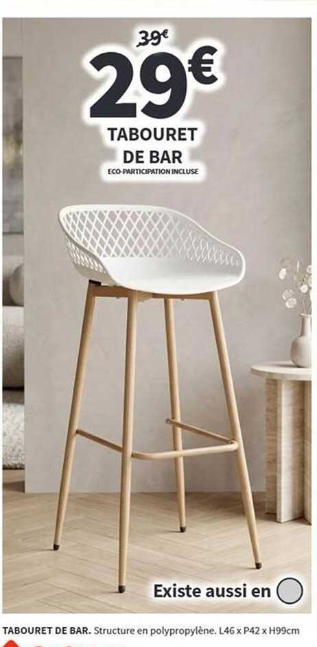 TABOURET DE BAR