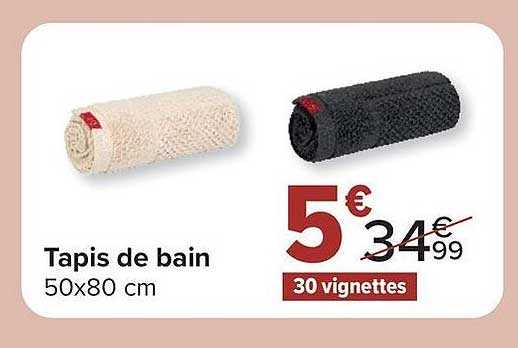 Tapis de bain 50x80 cm