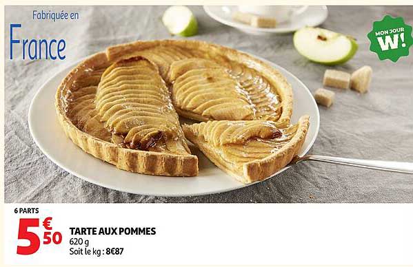 TARTE AUX POMMES