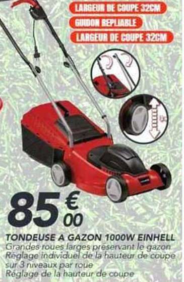 TONDEUSE A GAZON 1000W EINHELL