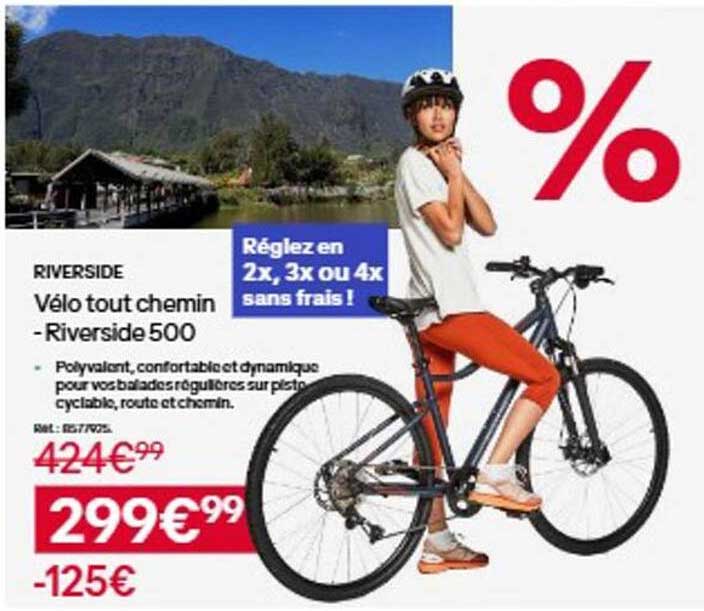 Vélo tout chemin - Riverside 500