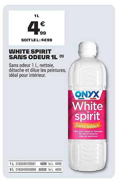 WHITE SPIRIT SANS ODEUR 1L (1)