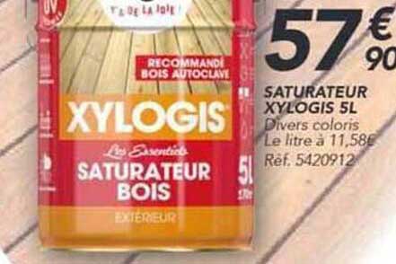 XYLOGIS LES ESSENTIELS SATURATEUR BOIS EXTÉRIEUR
