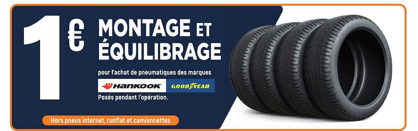 1 € MONTAGE ET ÉQUILIBRAGE