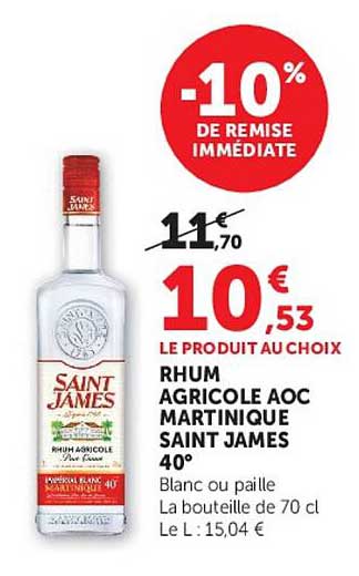 -10% DE REMISE IMMÉDIATE