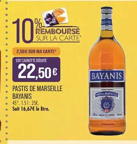 10% REMBOURSÉ SUR LA CARTE