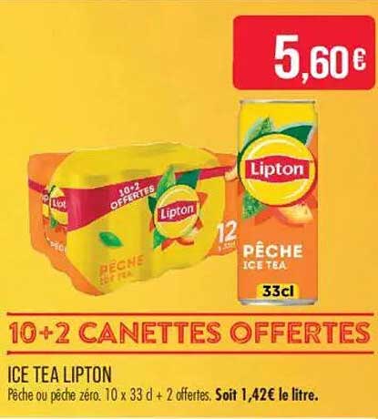 10+2 CANETTES OFFERTES