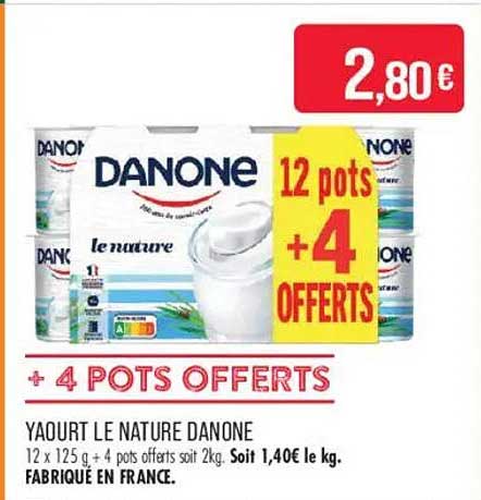12 pots + 4 OFFERTS