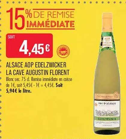 15% DE REMISE IMMÉDIATE