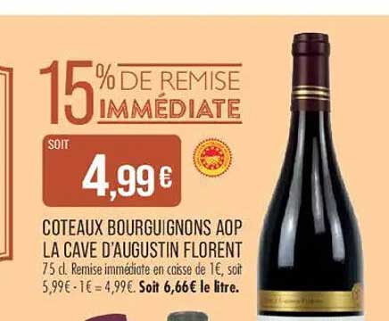 15% DE REMISE IMMÉDIATE