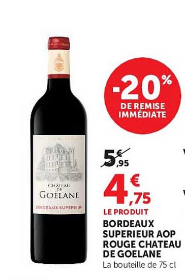 -20% DE REMISE IMMÉDIATE