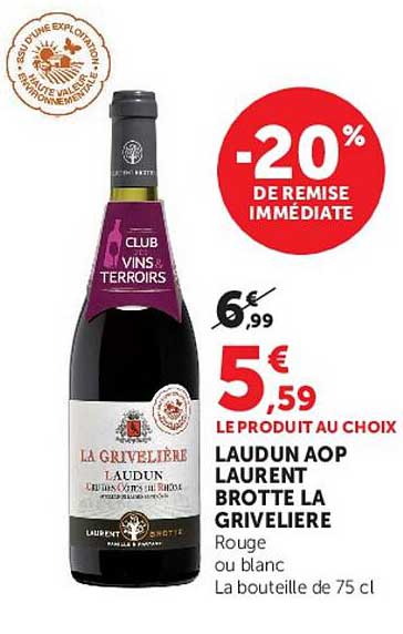 -20% DE REMISE IMMÉDIATE