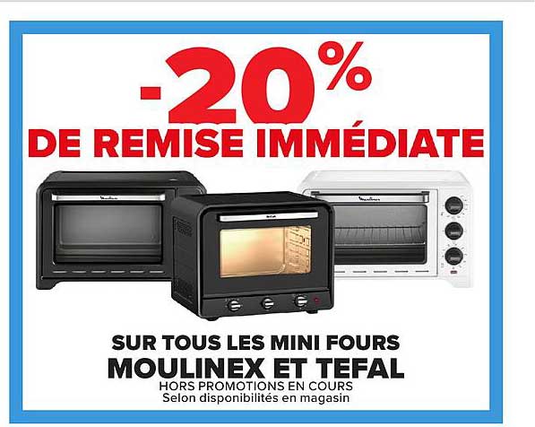 -20% DE REMISE IMMÉDIATE