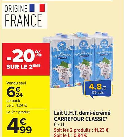 -20% SUR LE 2ÈME