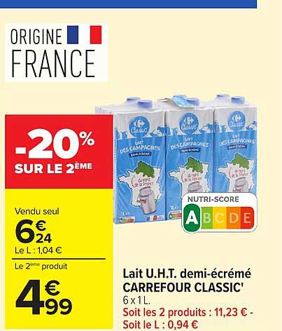 -20% SUR LE 2ème