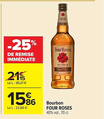 -25% DE REMISE IMMÉDIATE