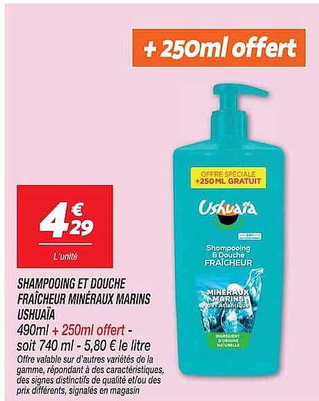+ 250ml offert
