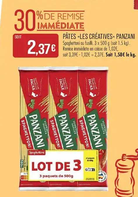 30% DE REMISE IMMÉDIATE