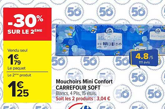 -30% SUR LE 2ÈME